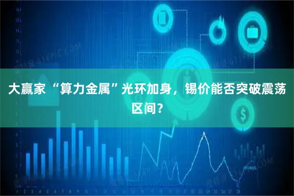 大赢家 “算力金属”光环加身，锡价能否突破震荡区间？