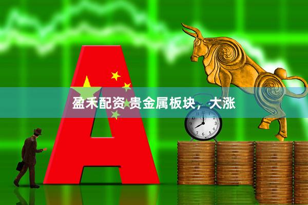 盈禾配资 贵金属板块，大涨